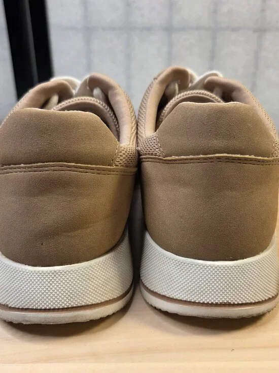 MIA Caddy Sand & White Lace Up Fashion Sneakers Women US 8.5M - Picture 7 of 14